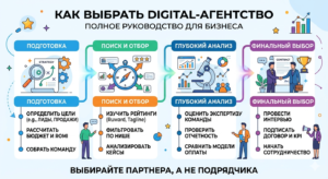 Как выбрать digital-агентство: Полное руководство для бизнеса, которое сэкономит вам время и деньги