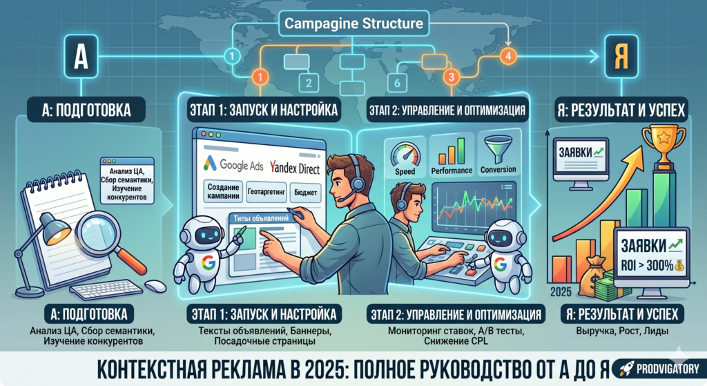 Контекстная реклама в 2026: Полное руководство от А до Я