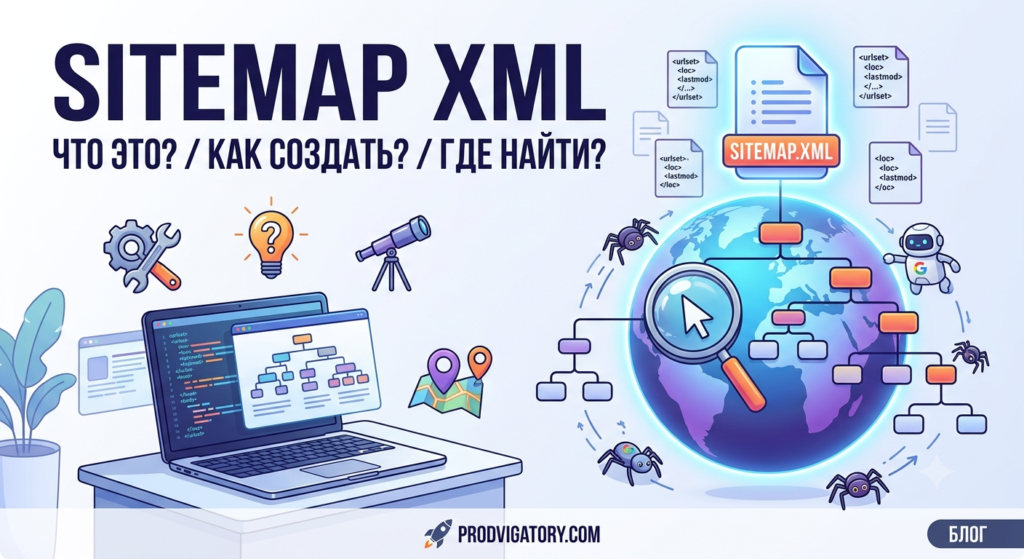 Sitemap XML – что это, как создать, где найти